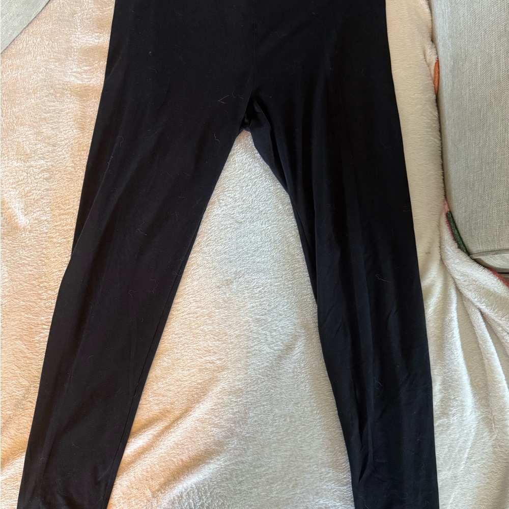 LuLaRoe Black Leggings (2 pairs)